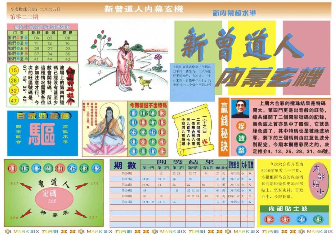 023期新曾道人内幕A[图]