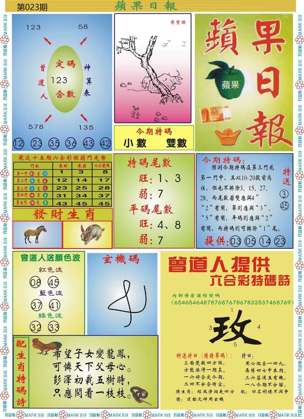 023期青苹果日报[图]